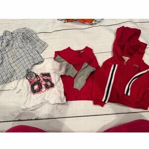 Lot of 12 months shirts and jacket
